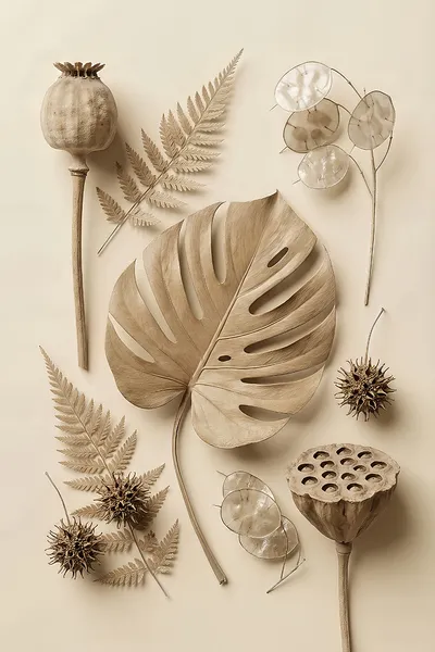 Wandbild Motiv: Botanische Symmetrie